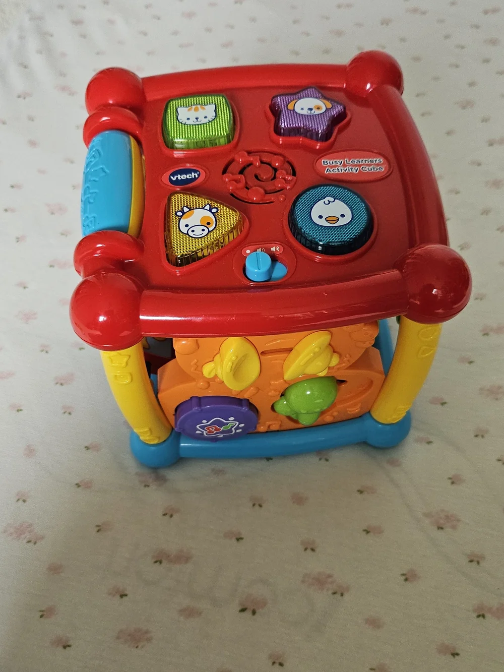 Colorful Interactive Kids Learning Toy Set - Red, Yellow, Blue